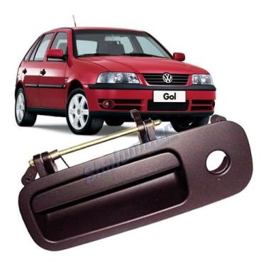 Imagem de Maçaneta Puxador Tampa Porta Malas Gol G3 99 00 01 02 03 - SHALOMCAR