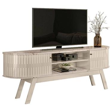 Imagem de Rack Bancada Valência Calacata Off White – Madetec