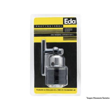 Imagem de Mandril 3/8equotX24 C/Chave Importado Blister - EDA