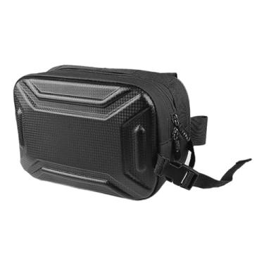 Imagem de menolana Bolsa para quadro dianteiro de bicicleta, mochila para ciclismo de montanha, 3L, prática, à prova d'água, resistente ao desgaste, com revestimento, Preto