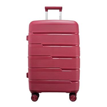 Imagem de Mala de Viagem Média 23kg em Polipropileno Cadeado TSA Rodas 360 Gladiador P2M (Cereja)