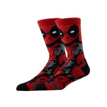 Imagem de Marvel Spider Man Iron Man Até O Joelho Cosplay Anime Meias Esportivas
