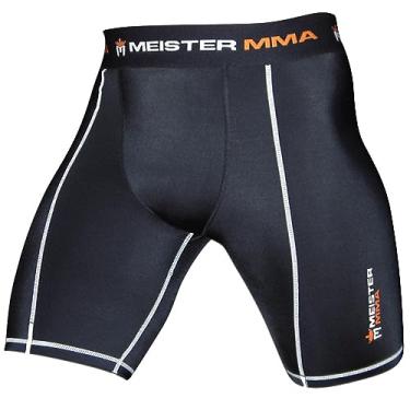 Imagem de Meister Shorts de compressão MMA Rush Fight com bolso para bojo