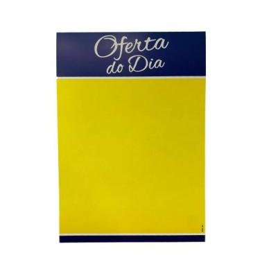 Imagem de Cartaz Oferta Do Dia A4 21x30cm Papel Duplex 100 unidades - Casa Do Ca
