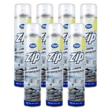 Imagem de Kit 7 Spray Limpa Estofados ZIP My Place, 300ml, Limpeza Profunda para Tecidos e Estofados, Remove Gorduras