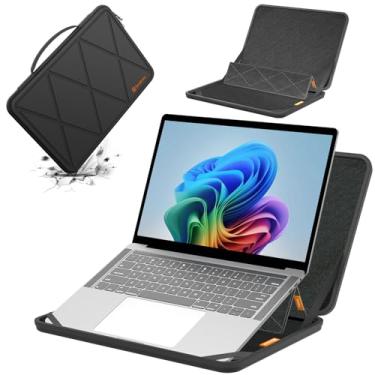 Imagem de Smatree Capa protetora rígida de EVA com suporte compatível com Samsung Galaxy Book 5/4/3 Pro de 14 polegadas, para laptop Samsung Galaxy Book4 Edge/Book Go 5G de 14 polegadas (MS56)
