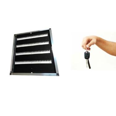 Imagem de Claviculario De Chaves P/ Carros Em Alumínio 100 Chaves - Primos