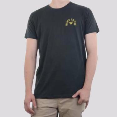 Imagem de Camiseta Hang Loose Company Cinza Escuro-Masculino
