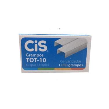 Imagem de Grampo tot-10 caixa com 1000 unidades - cis - SERTIC
