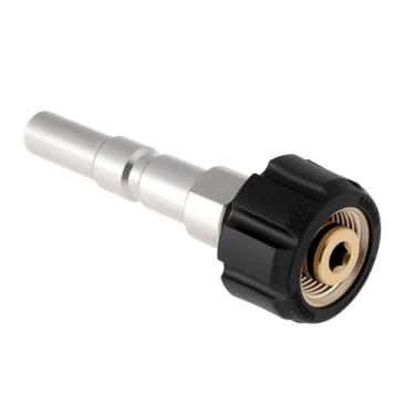 Imagem de Briny River Conector de plugue adaptador de alta pressão longo e rápido M22 x 1,5 IG compatível com plugue KEW