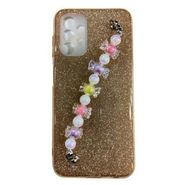 Imagem de Capa Capinha para Samsung Galaxy a13 4g A135 tela 6.6 com pulseira Dec