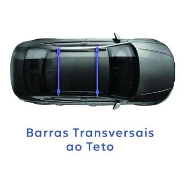 Imagem de Rack Travessa Teto Vw Crossfox Spacefox 2010 A 2018 Preto - SMD