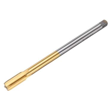 Imagem de uxcell Torneira de rosca métrica M14 x 1,5 H2 200 mm rosca reta rosca fresadora torneiras ferramenta de reparo de rosqueamento