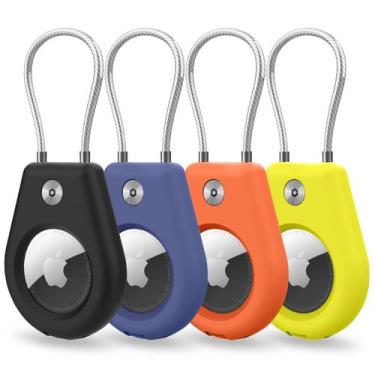 Imagem de Suporte Airtag Pautas compatível com o pacote Apple AirTag 4