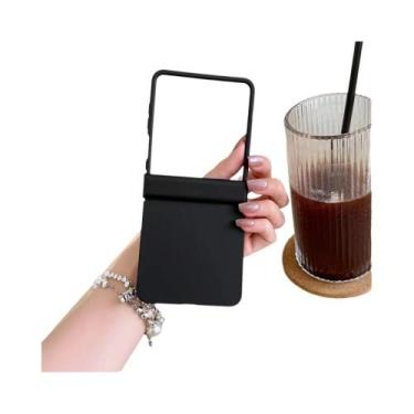 Imagem de Capa De Telefone Com Dobradiça Macaron De Cor Sólida Para Samsung Gala