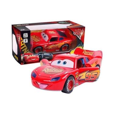 Imagem de Carro De Brinquedo Diecast Lightning McQueen Do Toy Story 3 Com Luzes 