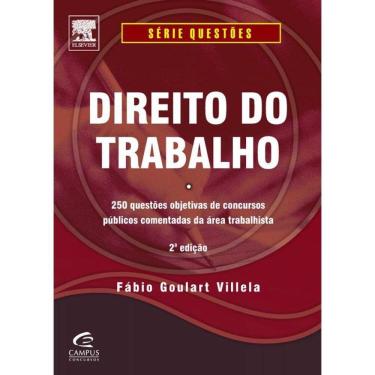 Imagem de Direito Do Trabalho: 250 Questoes Objetivas Coment