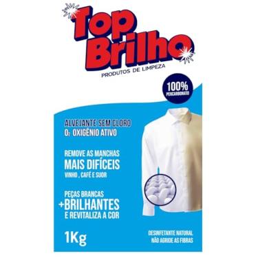 Imagem de Tira Mancha Roupas Top Brilho Percarbonato de Sodio 100%