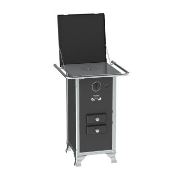 Imagem de Aquecedor a Gas Scaldare Preto com Tampa Gas Glp
