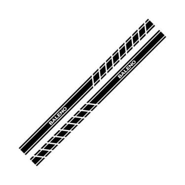 Imagem de Adesivo Lateral Para Porta De Carro Suzuki Acessórios Para Jimny Sierr