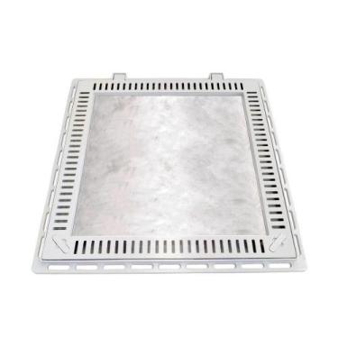 Imagem de Tampa Casa Máquina Piscina Rebaixada Art Grelha 80x80cm B2 - GDA Indus