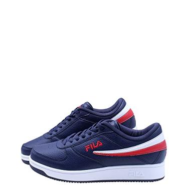 Imagem de Fila Tênis masculino baixo, Azul-marinho/vermelho/branco, 42