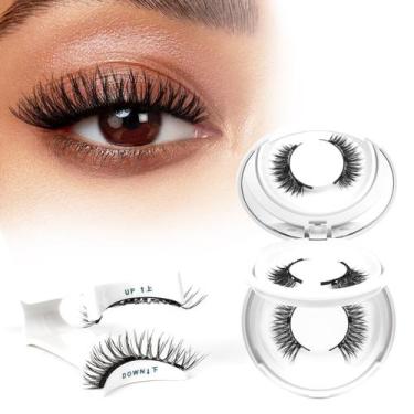 Imagem de Cílios magnéticos de alta qualidade com aplicador, 2 pares naturais - 
