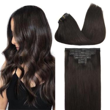 Imagem de Extensões de cabelo GOO GOO Real Human Hair 20 polegadas 150 g 7 unida