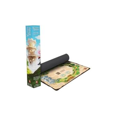 Imagem de Capstone Games Premium Stitched Playmat for Wandering Towers Board Game, Durable Non-Slip Base, Neoprene Mat with Cardboard Display Box