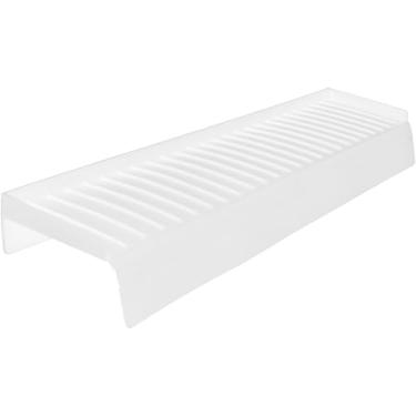 Imagem de Protetor de borda de pia de silicone e protetores contra respingos, 10 x 50 cm, acessório de pia cortável DIY, protetor contra respingos para pia de banheira, protetores de bancada para pia de cozinha