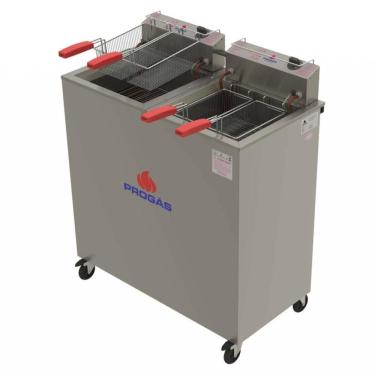 Imagem de Fritador Água E Óleo Progás PR-200 E Style Fritador Fry Fritter 220V 36L Inox 4 Cestos P39421