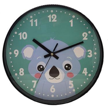 Imagem de Relógio De Parede Coala Com Todos Os Números Decorativo Casa
