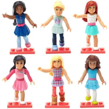 Imagem de Mega Construx Série 2 American Girl 6pk Set Mini Figuras