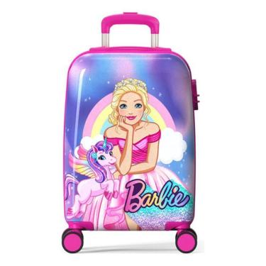 Imagem de Mala De Viagem Pequena Infantil Escolar  Barbie