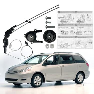 Imagem de UVYMZY Kit de cabo de porta deslizante elétrica traseira esquerda compatível com Toyota Sienna 2004-2010 substituição do conjunto de embreagem do motor do lado esquerdo OE 85620-08052