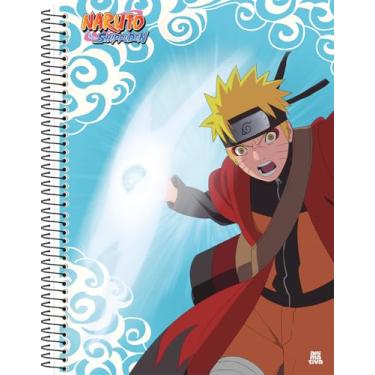 Imagem de Caderno Universitário Animativa, 20 matérias, 320 folhas, Capa Dura, Naruto B