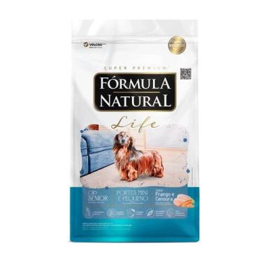 Imagem de Ração Fórmula Natural Life Sênior Cães Porte Mini e Pequeno Frango10,1