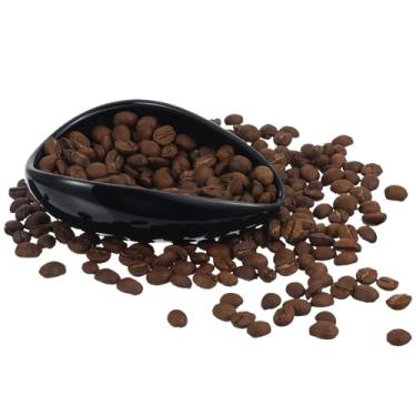 Imagem de Copo dosador de grãos de café preto, recipiente multiuso de pesagem de grãos de café colher de medição de precisão para expresso, grãos de café, chá e nozes (preto)