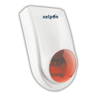 Imagem de Sirene Strobo Visual 12v Alarme Residencial Alerta Incêndio