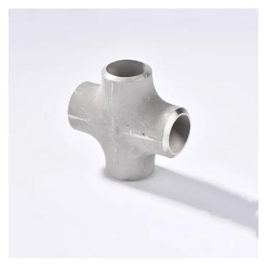 Imagem de 18 mm, 20 mm, 22 mm, 25 mm, 27 mm, 32 mm, 34 mm, 38 mm, 42 mm, 45 mm, 48 mm, 51 mm, 57 mm, 60 mm, OD 304, cruz, aço inoxidável 304, encaixe de tubulação soldada (76 x 4 mm)