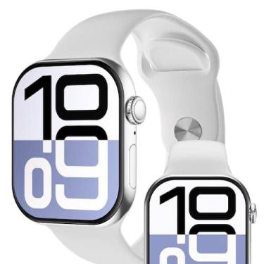 Imagem de Smartwatch S10 Lançamento 2025 Série 10 X Microwear Original NFC tela 