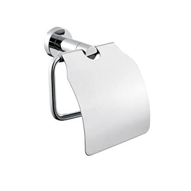 Imagem de Acessórios de banheiro Prateleira de toalha polida de aço inoxidável, suporte de papel higiênico, suporte de saboneteira, suporte de escova de dentes, gancho de roupão, suporte de papel (suporte de