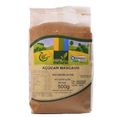 Imagem de Açúcar Mascavo Orgânico Coopernatural 500g