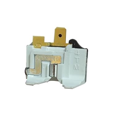 Imagem de NUHFUFA Protetor de sobrecarga 4TM Interruptor de temperatura do pé de cobre 213RHBYY-53 NHM9AB para compressor de geladeira (1 peça)