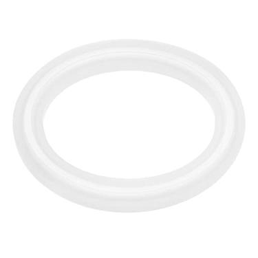 Imagem de Generic Anel de pulseira de silicone redondo epóxi 72 mm chaveiros para pulseira de resina faça você mesmo pulseira de carro chaveiro para fabricação de joias