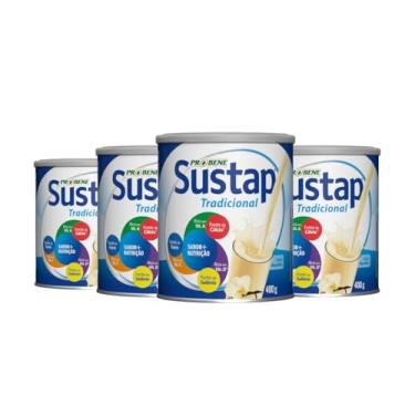 Imagem de Sustap Tradicional Baunilha 400 g - 4 unidades