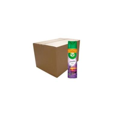 Imagem de Kit 12 Odorizantes de Ambiente Bom Ar Lavanda Perfuma 360ml