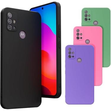 Imagem de Capa Capinha Case Compatível Motorola Moto G10 / G20 / G30 Silicone Veludo Premium [2ASHOP] (ROSA AREIA)