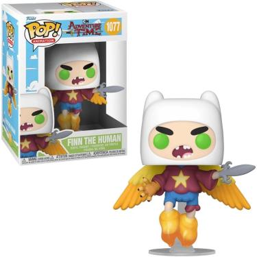Imagem de Funko Pop Anime Finn o Humano 1077 A Hora da Aventura Finn the Human Cartoon Network Adventure Time