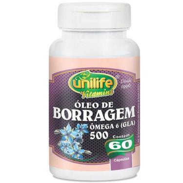 Imagem de Óleo De Borragem 700Mg Unilife 60 Cápsulas